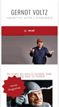 Mobile Screenshot of gernot-voltz.de