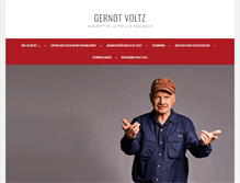 Tablet Screenshot of gernot-voltz.de